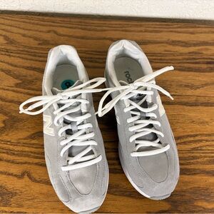 New Balance Women’s Gray Lace-Up Sneakers